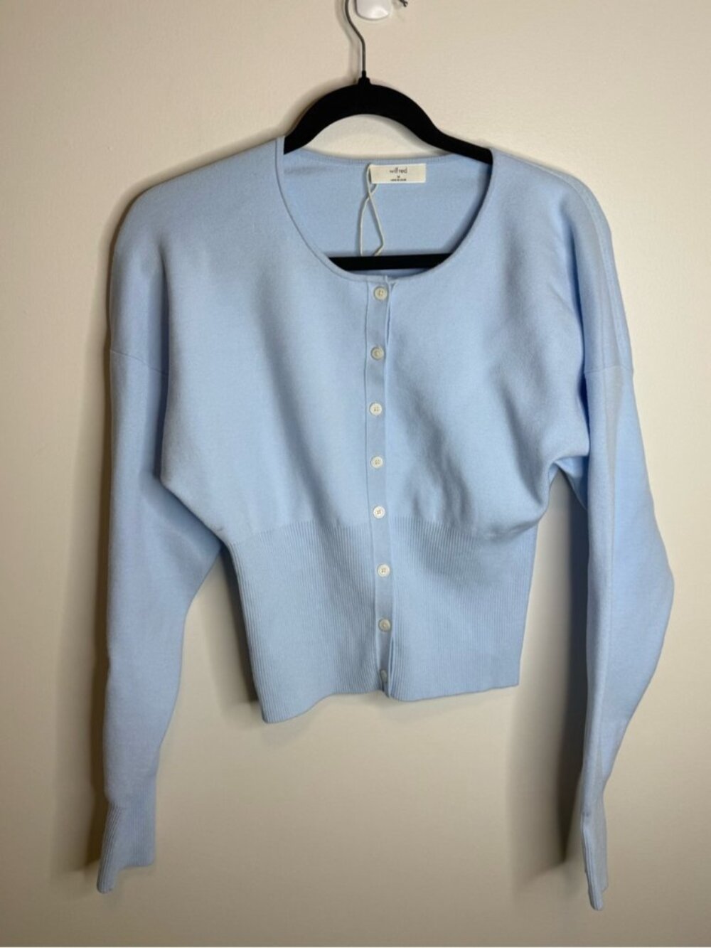 Aritzia Wilfred golightly Cardigan medium blue